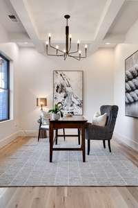 What a great at home office space.