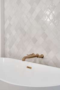 The gold accents add such a classy touch.