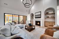 What a beautiful living space.