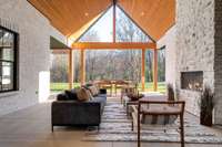 Perfect spot for entertaining.