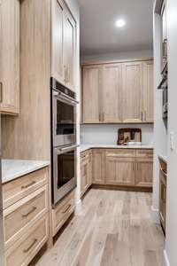 The dual ovens are such a convenient touch!