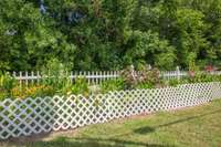 Garden area can be for veggies and/or flowers.