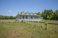 Fencing, cross fencing, of pastures for different animals on this rare Williamson Co property.