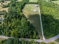 This droan shot reflects the way this 11.21 acre farm is located at 2290 Osburn Rd, near Nolensville Rd.