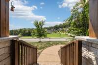 View from the Front Porch - Common Area