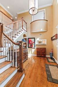 Front entry way foyer.