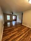 Open floorplan living room and dining room