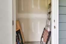 Exterior storage closet