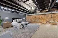 Virtually Staged- Loft Bedroom