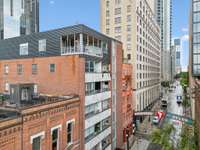 Rooftop Patio overlooks Printers Alley