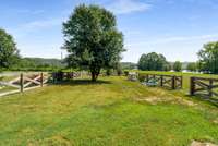 A portion of the yard is fully fenced!