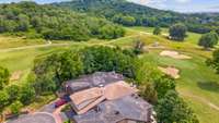 Another stunning view of the home on the course