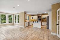 Expansive kitchen and breakfast nook ensure ample entertainment and quality family dining.