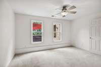 Second walkout basement bedroom allowing for separate living area, or a reprieve from a long day of entertaining.