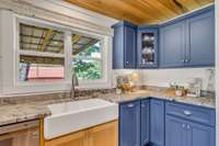 MODERN Farm Sink + Elevated 2 Tone Cabinetry