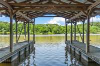 Johnson Creek falls under the Army Corps of Engineers and this dock is fully permitted.