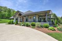 Spacious porch to enjoy the views and entertain.