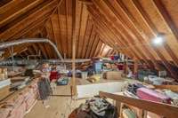 Tons of attic storage