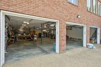 6 car tandem garage has plenty of room for your cars, tools and lake toys