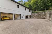 This rare four car garage is an amazing attribute of this home.