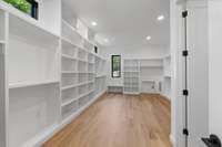 This is a must-see owner's closet! It is colossal!