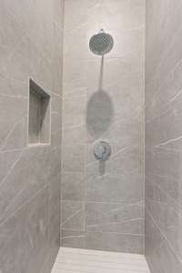 Main floor guest suite shower