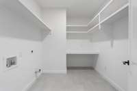 Upstairs laundry
