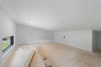 Secret play room inside bedroom 5 - it is heated/cooled and the buyer can select the carpet or other flooring option...