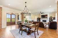 Tons of Natural Light Fills the Open Space! 10 Ft Ceilings throughout entire home!