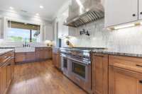 Expansive Custom Soft-Close Cabinetry.