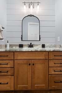 Soft close custom cabinetry. Granite Countertops!