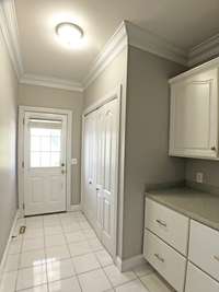 Laundry Room and Side entry