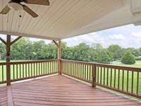 Relaxing Covered Deck