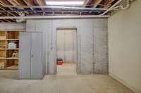 Concrete storm room area offers extra protection if needed. There is a very nice Safe in this area that will convey with the sale.