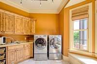 Your oversized Washer and Dryer can fit perfectly.