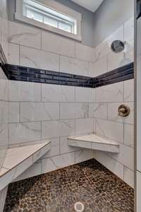 Oversize custom shower