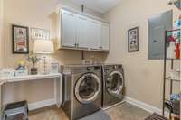 The 2nd Level Utility Room has plenty of room and is a very nice feature of this home!