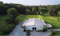 Over 5,000 square feet, heated and cooled Wedding Venue