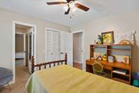 Another secondary bedroom on main, connected to jack/jill bath. Perfect set-up for siblings!