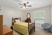 Another secondary bedroom on main, connected to jack/jill bath. Perfect set-up for siblings!