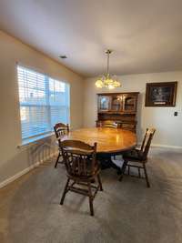 Separate Dining Room View