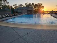 Pool and tiki bar -- and that sunset!!!