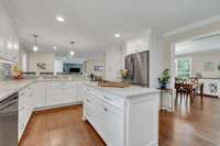 Bright kitchen-