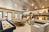 Interior of similar cabin in the community.  Interior finishes and furnishing will vary from cabin to cabin.