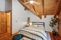 Bedrooms 3 & 4 have beautiful, tall vaulted ceilings and extra large closets