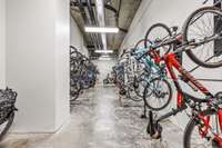 Resident bike storage