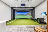 29th Floor Golf Simulator