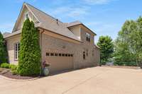 Aggregate driveway and sidewalks-including an invisible fence for your fur babies!