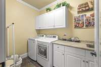 Full Laundry Room on Main Floor