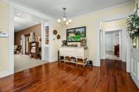 Second Foyer leading from Kitchen into the Family Room/Den